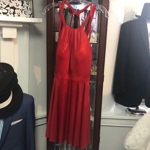 Beautiful red dress. Perfect for a wedding or homecoming